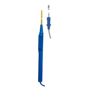 Premium Laparoscopic ESU Pencil with 330mm Insulated Shaft
