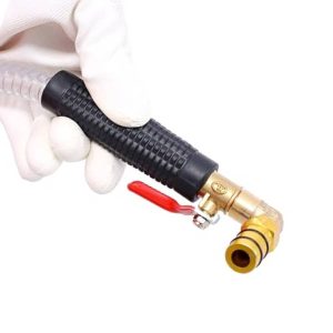 Mobile Air-Operated Oil Evacuation System with Suction Probes